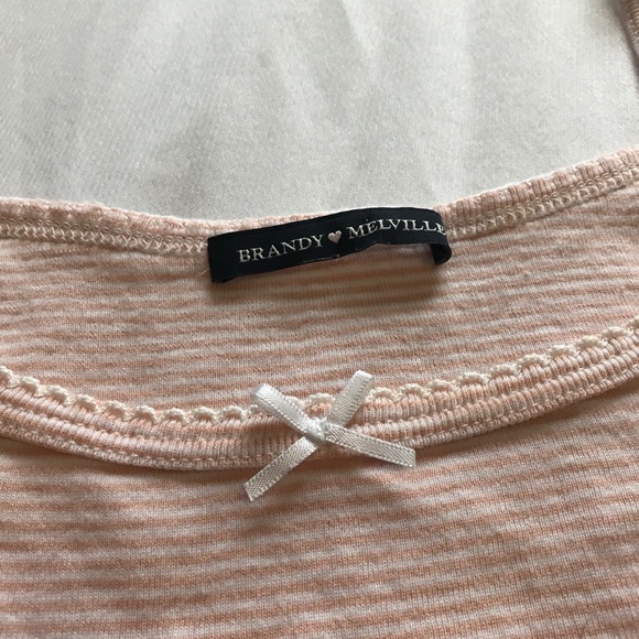 brandy melville striped bow tank - Picture 2 of 3
